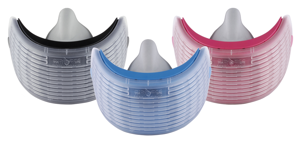 Air–Ace Respirátor Pink + filt. P2